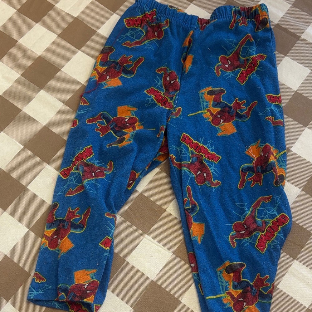 🟢10/$10 - Blue Spider-Man Pajama Pants